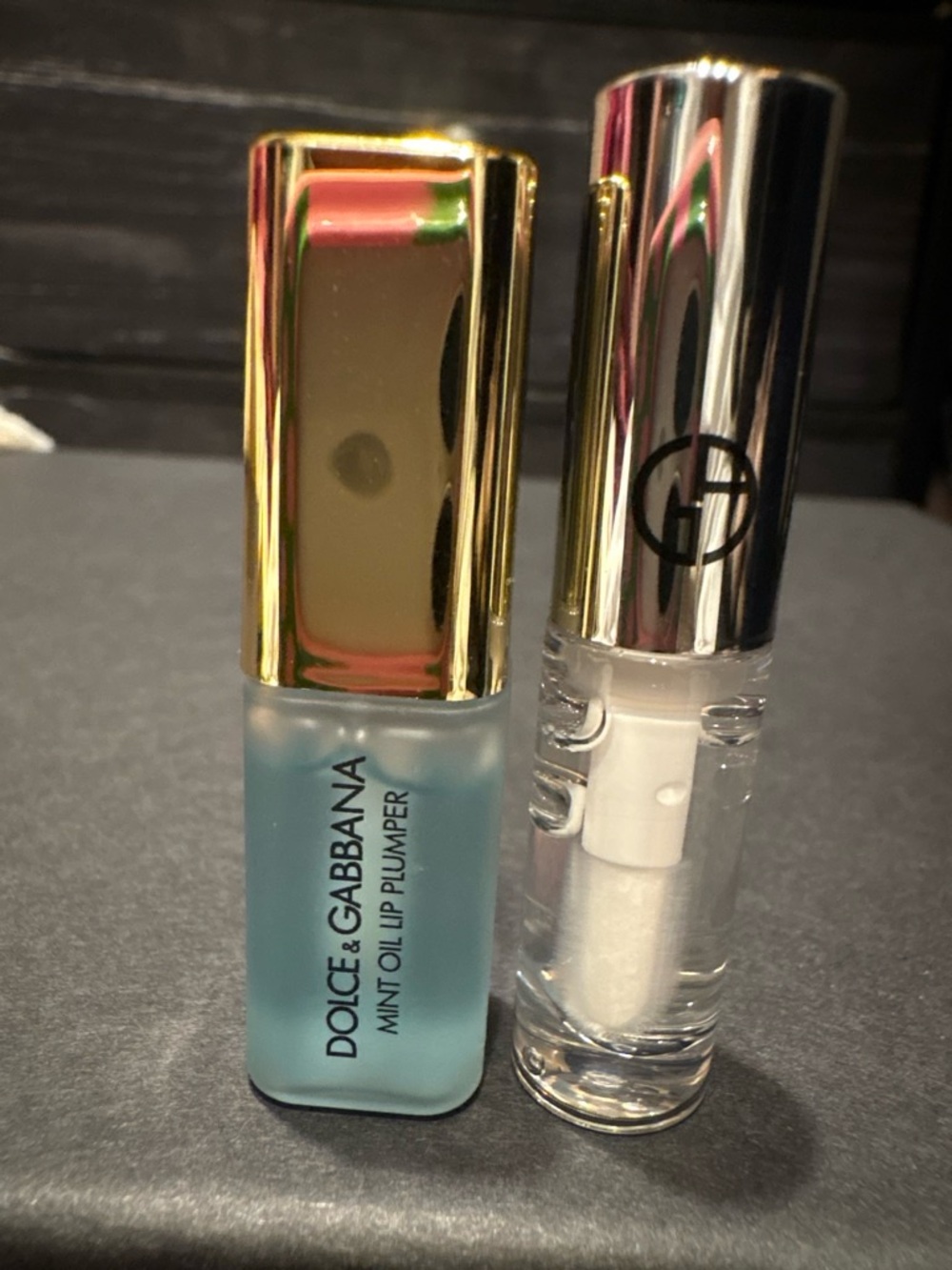 Dolce & Gabbana Blue Mini Oil Lip Plumper Duo MINIS COLLECTOR EDITION